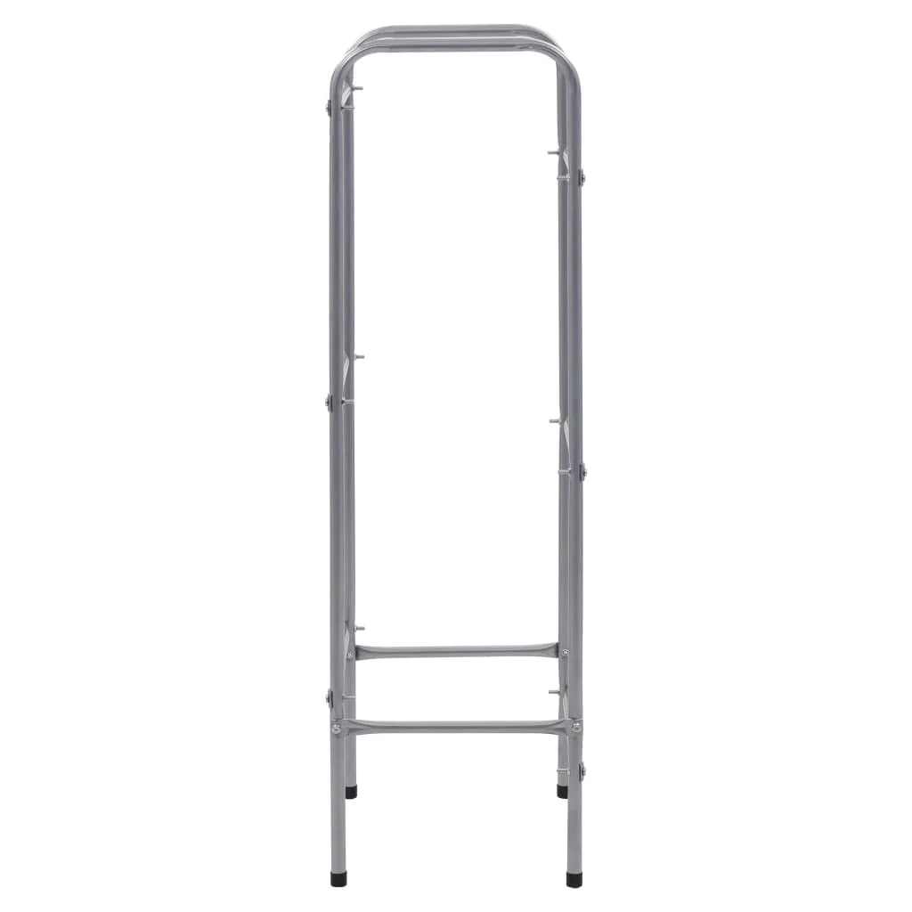 Ripiano portaoggetti per 3 casse 50 x 33 x 116 cm acciaio argentato 02_0000642