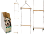 SCALETTA DI LEGNO E CORDA 25XH210 CM BIMBO EASY CLIMB