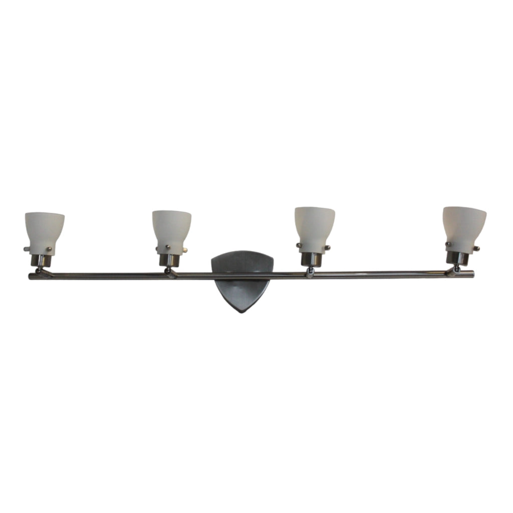 Stecca 4 Faretti con Vetro MAX 4X35W GU10 - Serie PARIGI ALEYAY