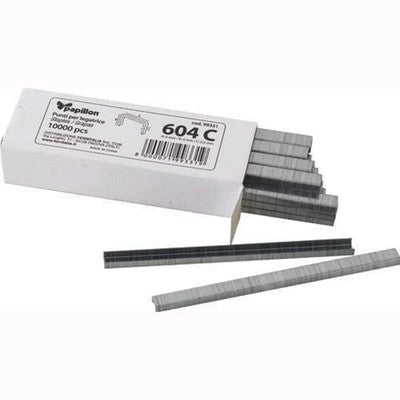 PUNTI METALLICI PER PINZA LEGATRICE AUTOMATICA PAPILLON 10 CONF DA 10000 PUNTI