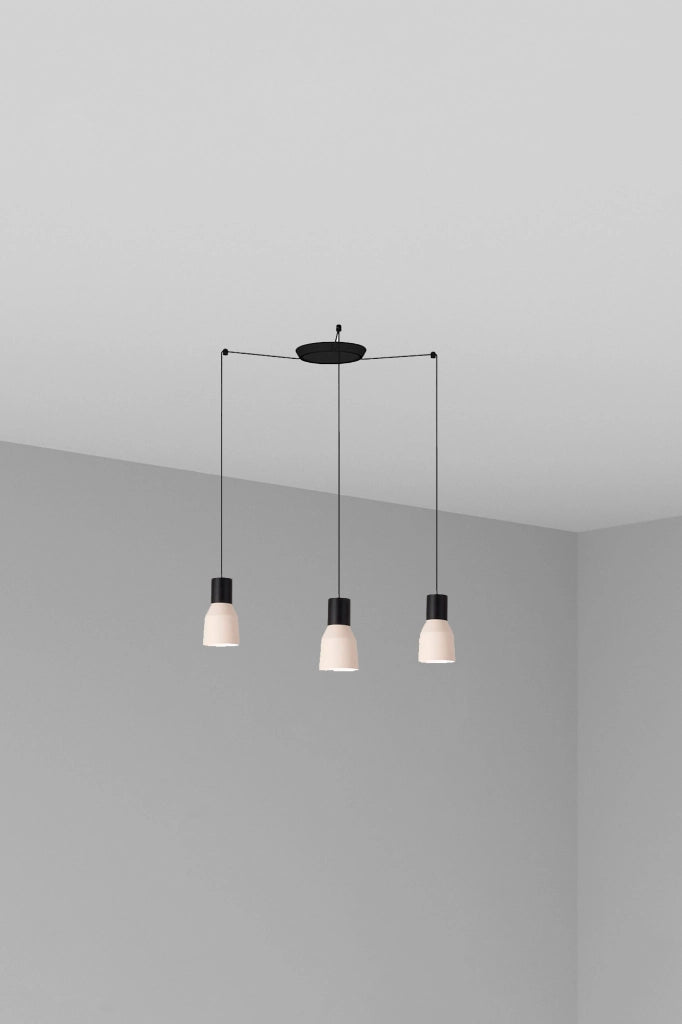KOMBO 120 3L Lampada sospensione beige