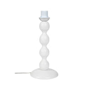 Lampada da tavolo Laguna ASZ0550 legno naturale bianco
