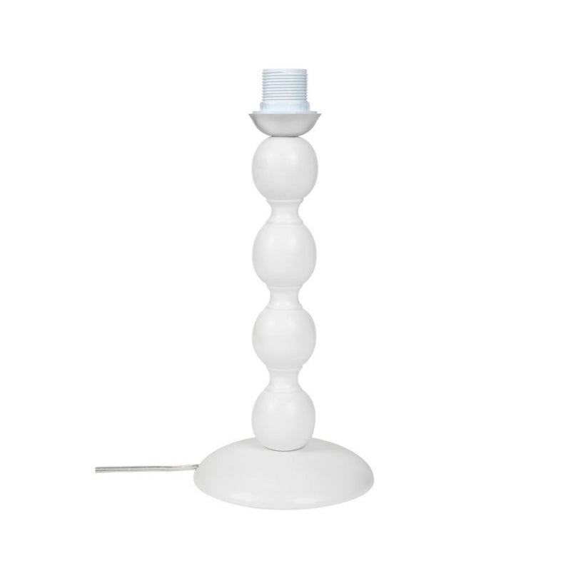 Lampada da tavolo Laguna ASZ0550 legno naturale bianco