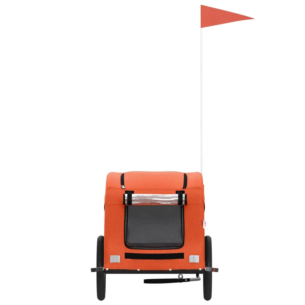 Rimorchio/carrello per animali domestici arancione 02_0044324