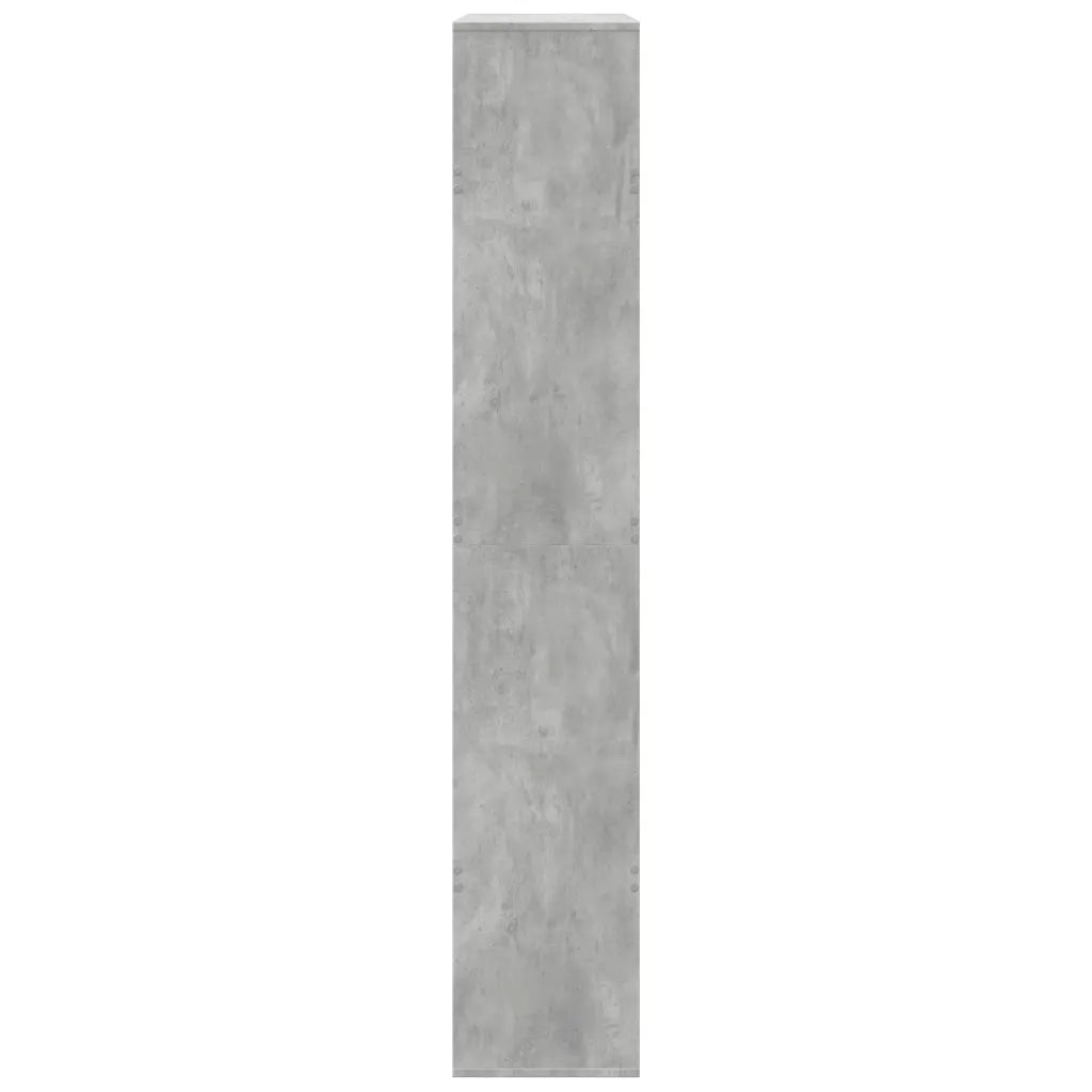 Libreria Grigio Cemento 100x33x187,5 cm in Truciolato
