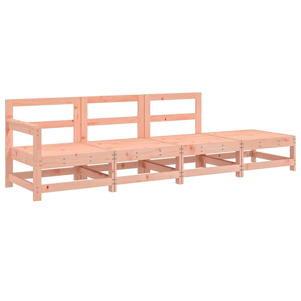 Set Salotto da Giardino 4 pz in Legno Massello di Douglascod mxl 132596
