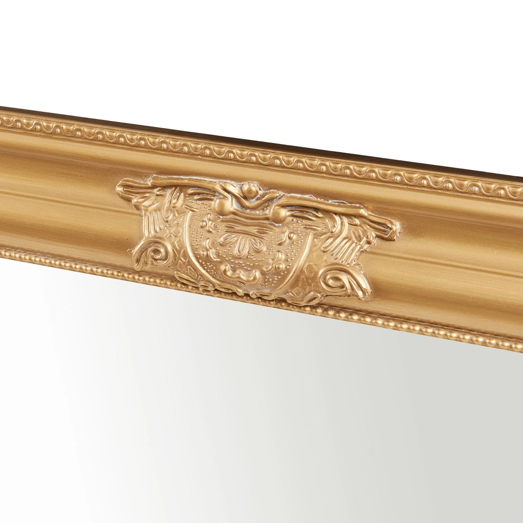Specchio da Parete Punkalaidun con Cornice Dorata Stile Barocco 80x60 cm Verticale e Orizzontale [en.casa]