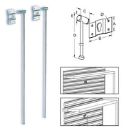 BL SICURA PER TAPPARELLA LEGNO METAL 58X500 MM- BOLIS ITALIA-