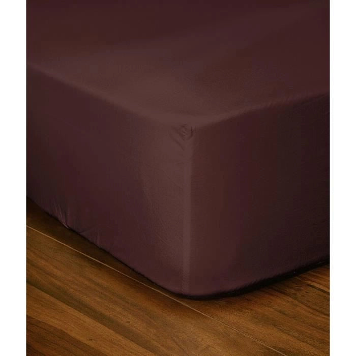 Lenzuolo con angoli - LOVELY HOME - LH71593 - 140x190+35 cm - Marrone