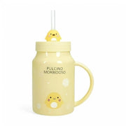 Mug Amico Mio Pulcino NEW BONE CHINA C/TAPPO E CANNUCCIA
