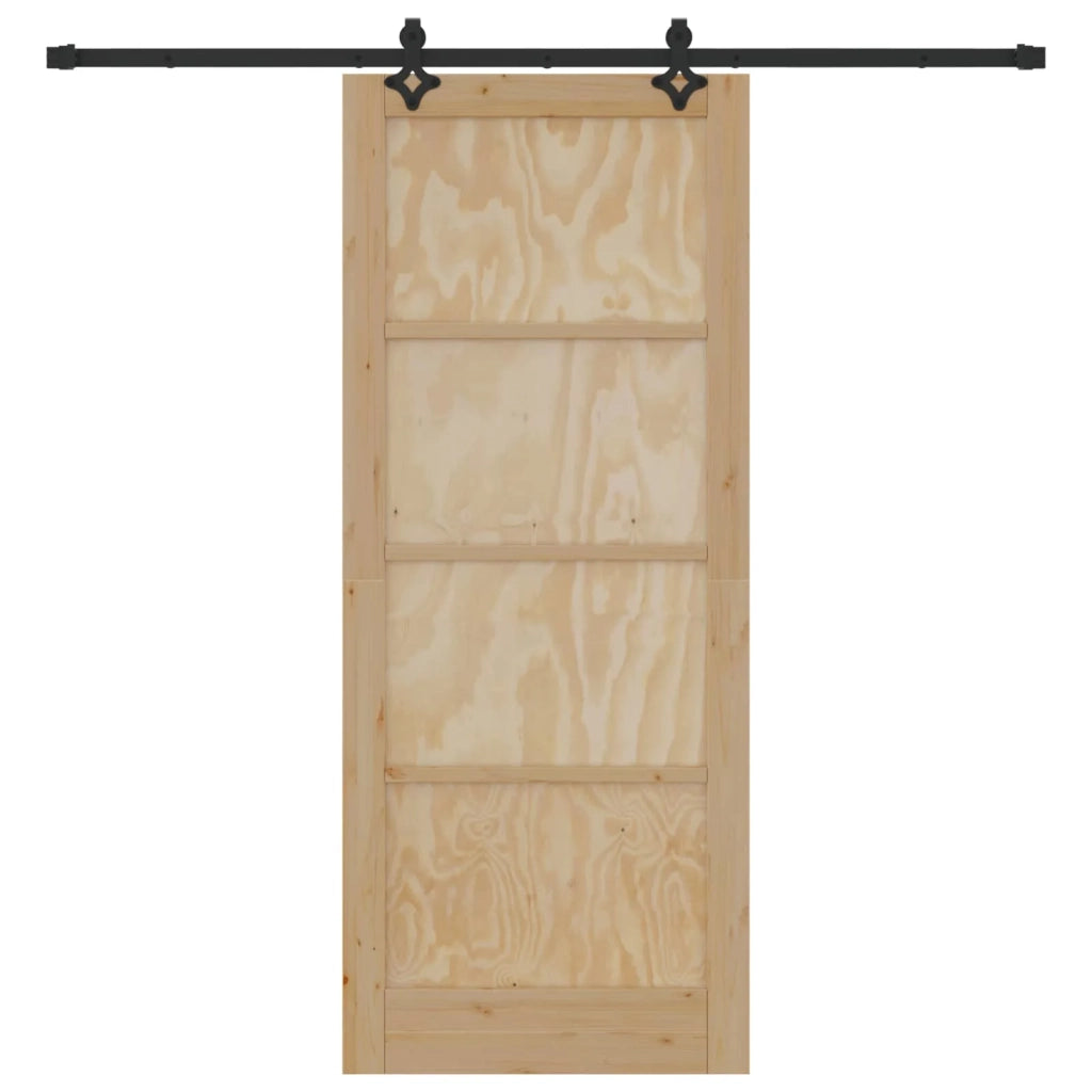 Porta scorrevole ORKDAL Naturale 86 x 211 cm