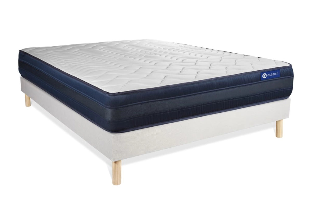 Kit rete e materasso Actiflex tech 120x195cm - Spessore : 24cm - Molle insacchettate e memory foam- molto rigido