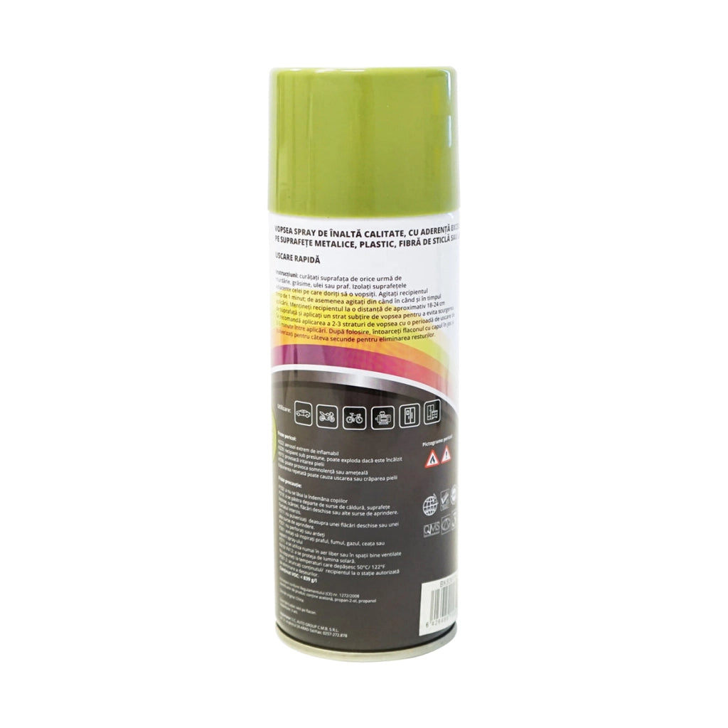 Spray vernice auto verde tipo Claas professionale con asciugatura rapida 450 ml MAGIC