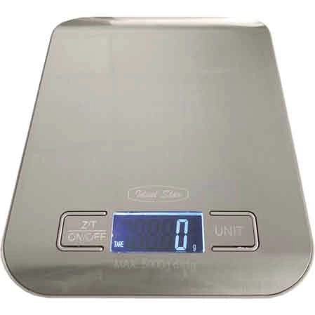 BILANCIA DIGITALE IDEAL STAR PIANA IN ACCIAIO INOX CapacitÃE 5 kg - IDEAL STAR