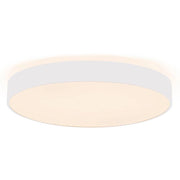 Trade Shop - Plafoniera Moderna Tonda Led 65w Cct 3000k 4000k Lampada Soffitto Muro Luce 60cm - Bianco