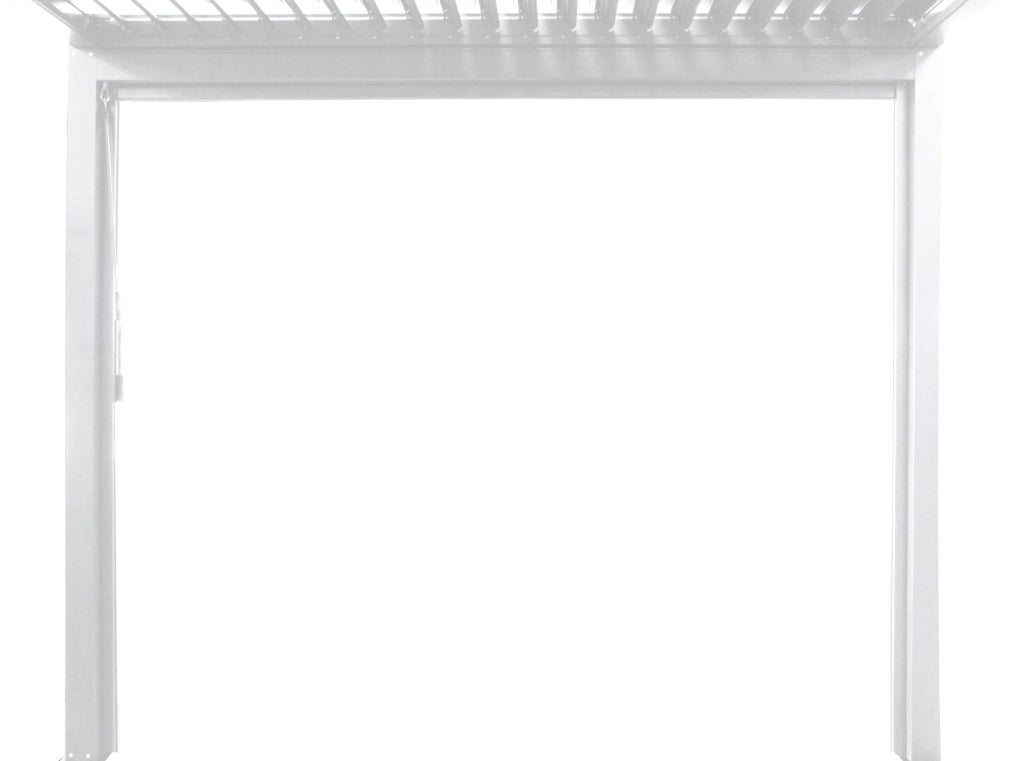Laterale per pergola biocliamatica in PVC - TONY