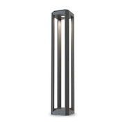 Lampada Da Terra Moderna Da Esterno Alluminio Grigio Luce Led 13W Ip65