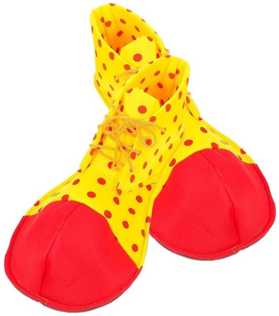 Scarpette da Clown - Costumi da Clown - Cosplay - Carnevale - Halloween - Spettacolo di Palcoscenico - Comodo 36x20x8 cm