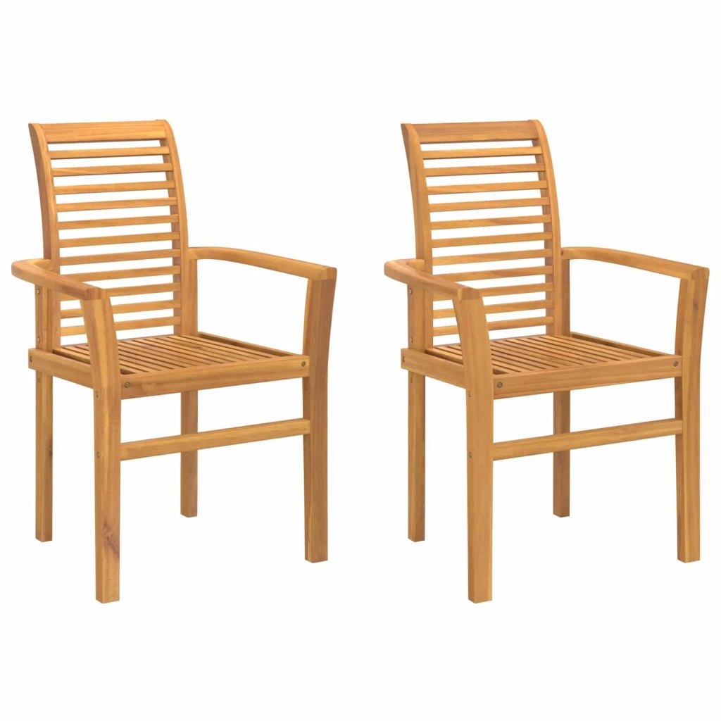 Sedia da pranzo 2 pcs Marrone 62 x 55 x 94 cm 42007595