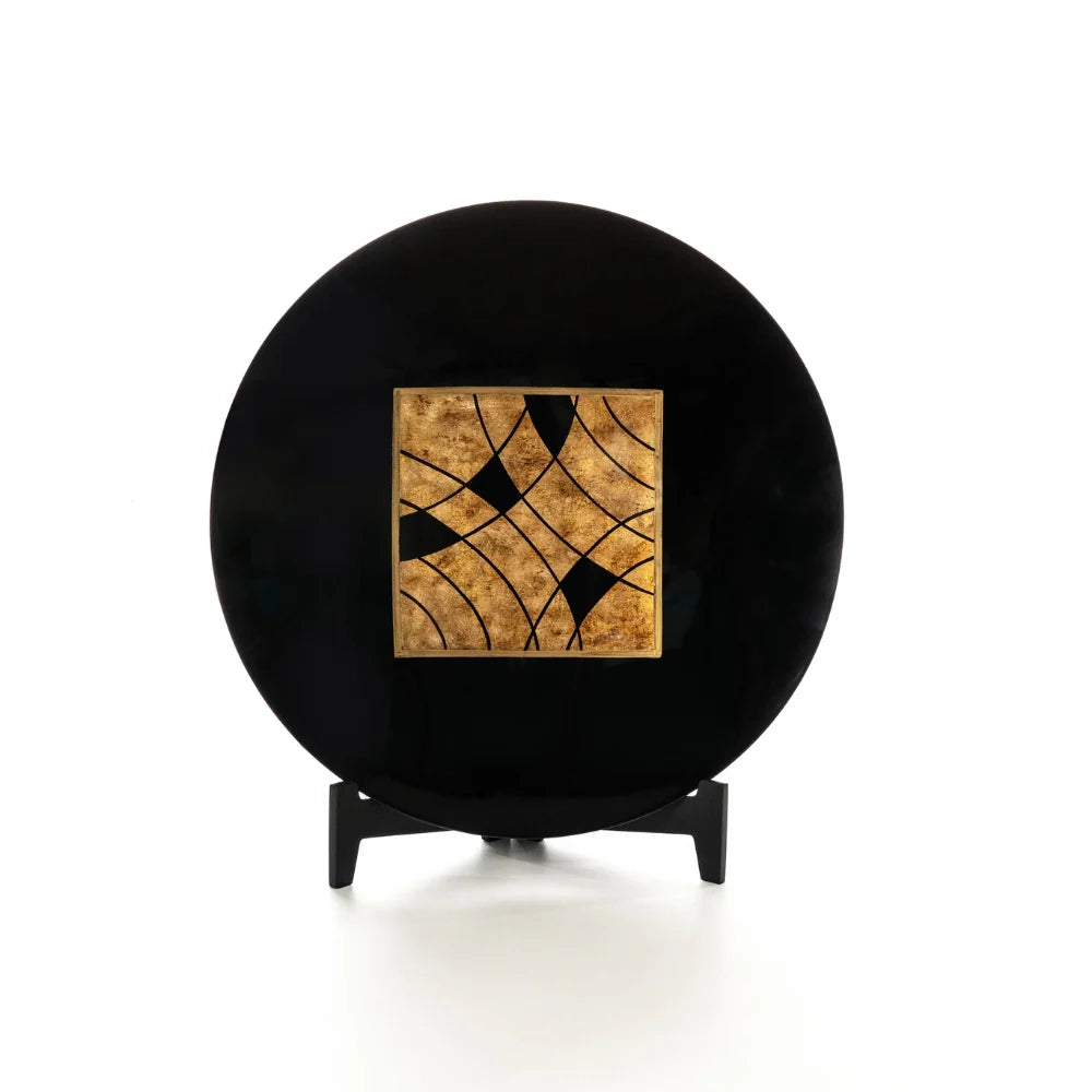 Set di 3 piatti decorativi da parete Tris in legno design moderno | Duzzle