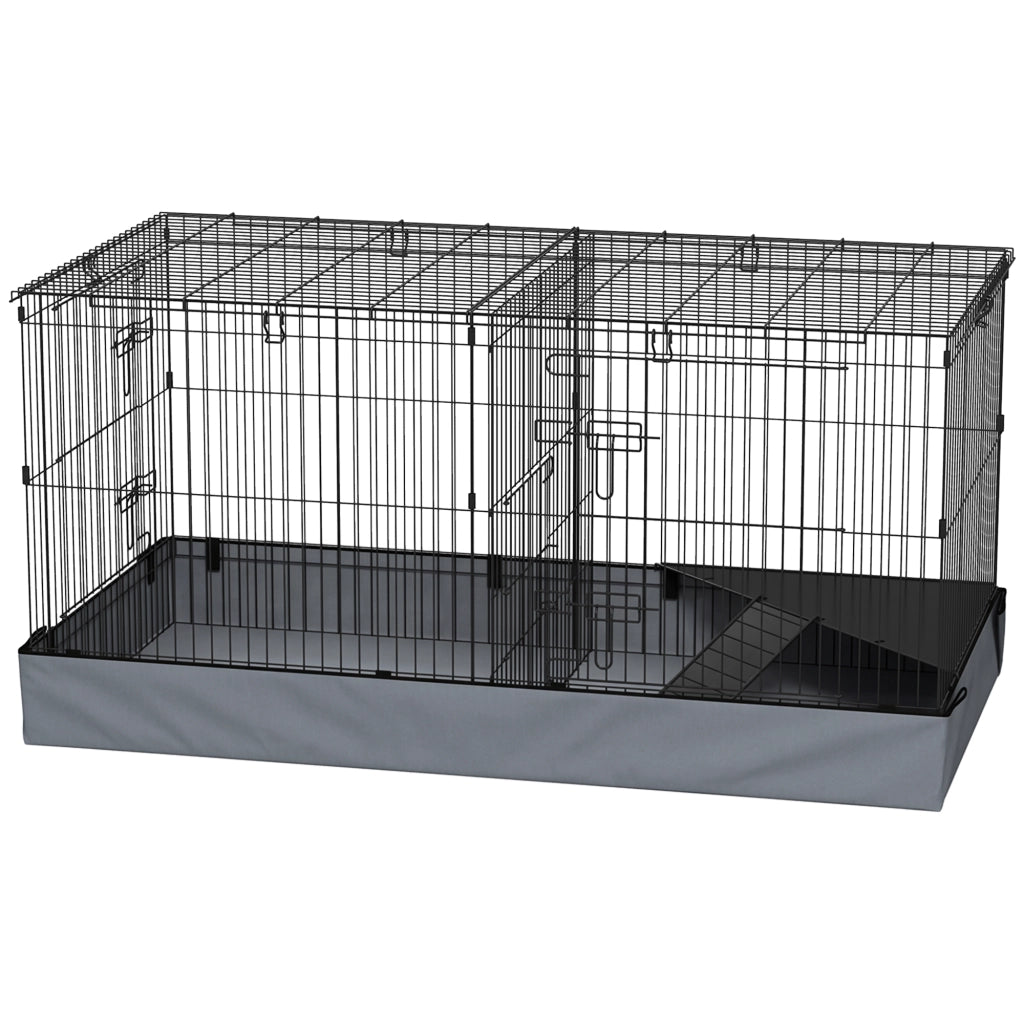 Gabbia per Criceti 2 in 1 ¨C Zephmum ¨C Nero