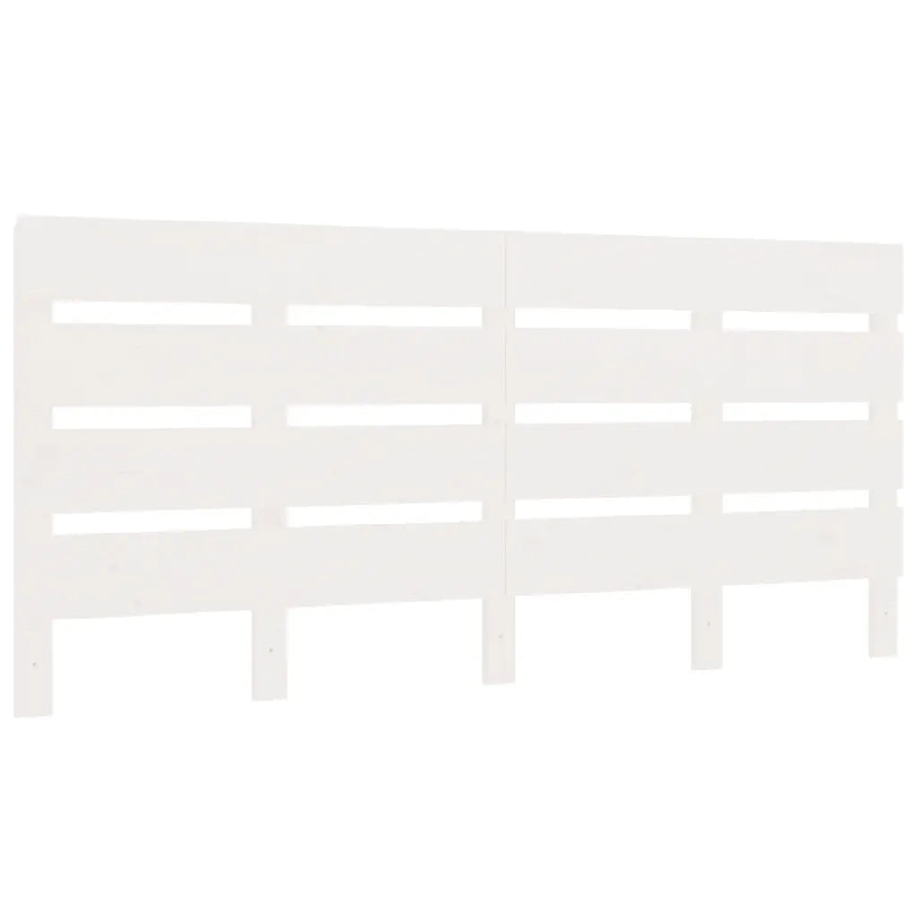Giroletto senza Materasso Bianco 160x200 cm Legno Massello Pino 3120143