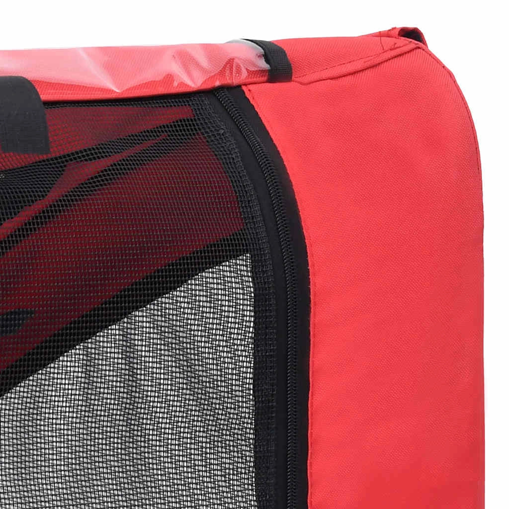 Rimorchio/carrello per animali domestici rosso 02_0044371