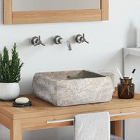 Lavandino Grigio 30x30x13 cm in Marmo 149176