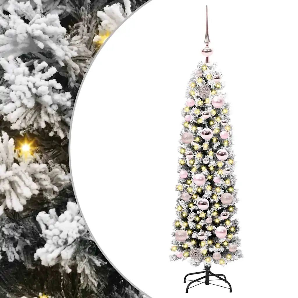 Albero di Natale artificiale con 150 LED Verde 120 cm 3394998