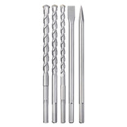 Scalpello Punte SDS Max in Set Einhell per Martello Penumatico Demolitore