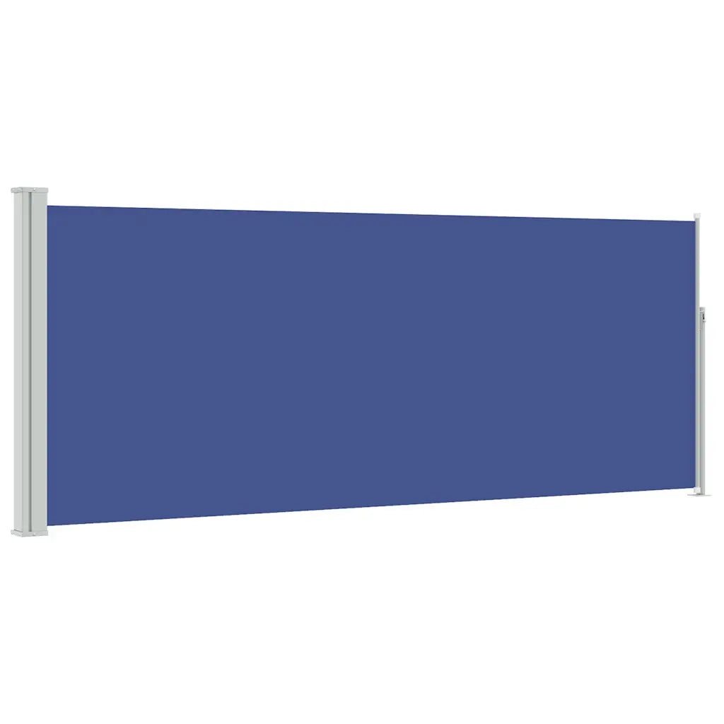 Tenda da Sole Laterale Retrattile 120 x 300 cm Blu 45361