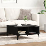 Tavolino da salotto Rovere Nero 60 x 60 x 30 cm 862589