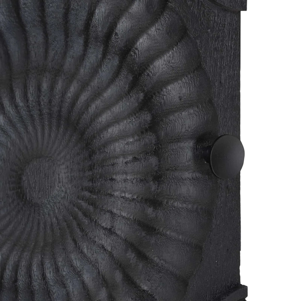 Credenza Nero 35 x 30 x 120 cm
