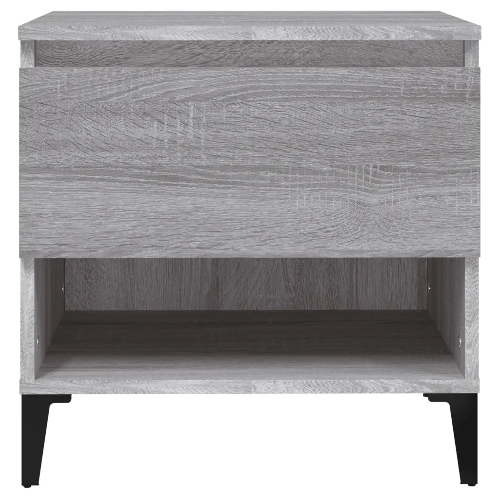 Tavolino Grigio Sonoma 50x46x50 cm in Legno Multistrato 819560