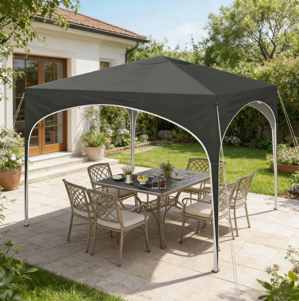 Gazebo pieghevole 3 x 3 m con altezza regolabile