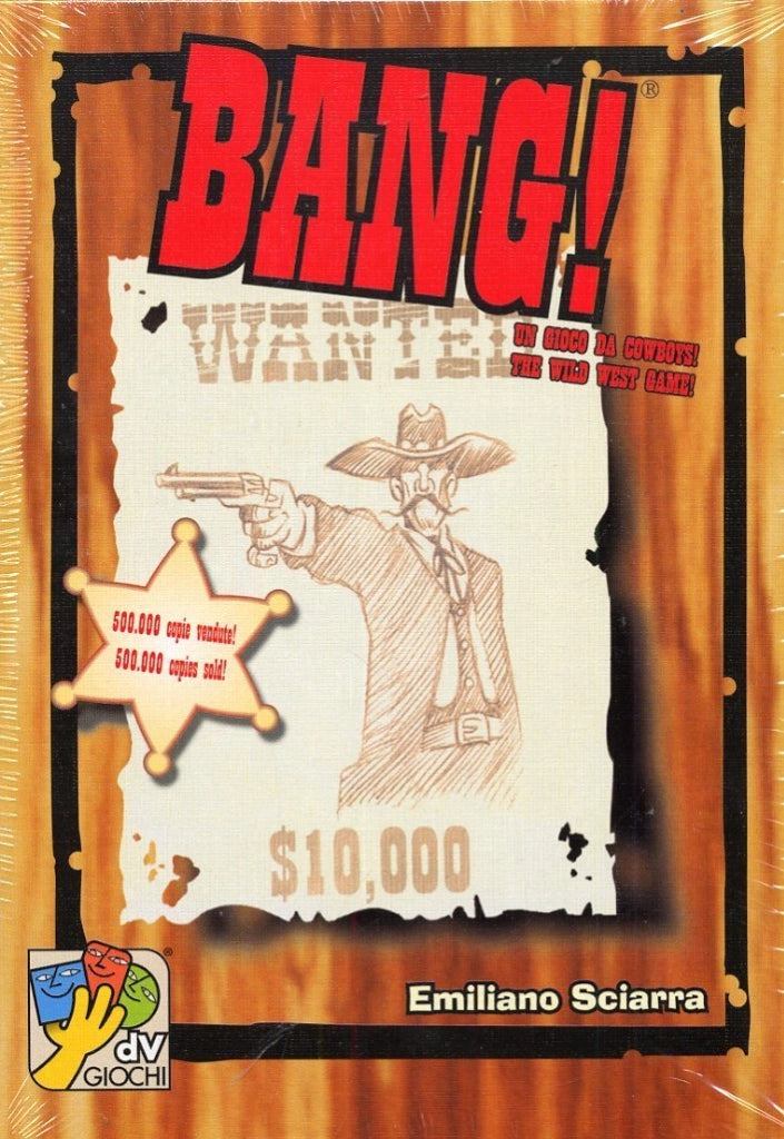 BANG! SCATOLA BASE 4a Edizione Italiano Gioco di Carte da Tavolo Da Vinci