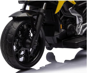 Moto Elettrica per Bambini Licenza Ufficiale Honda NC750X 12V 4,5Ah Giallo