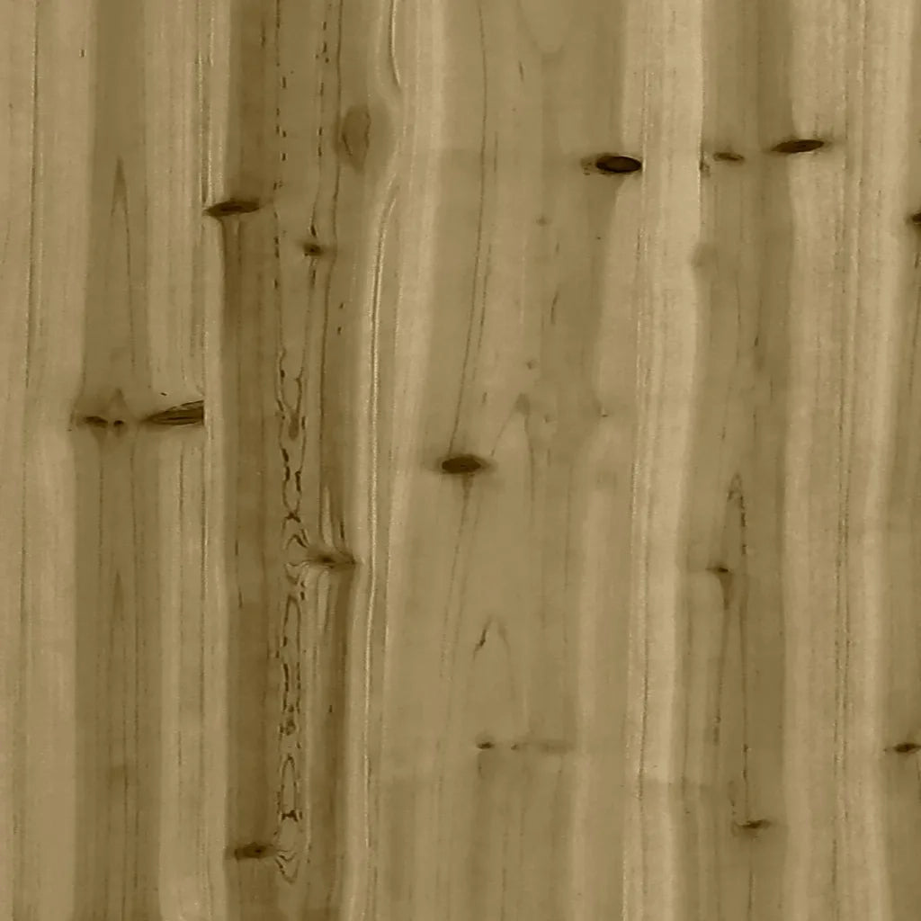 Sedia da patio-Sedie da Giardino 2 pz in Legno di Pino Impregnato