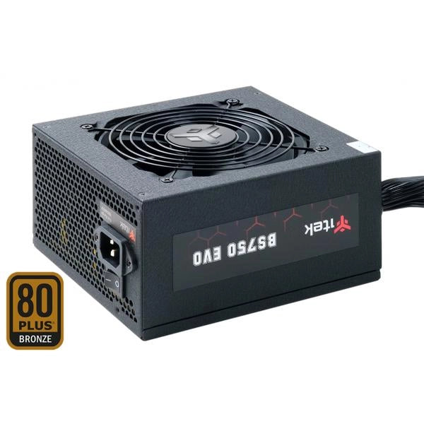 Alimentatore Itek Taurus BS 750 - 750W Output - Semi-Modulare - Ventola FDB 12cm - 80 Plus Bronze - ATX
