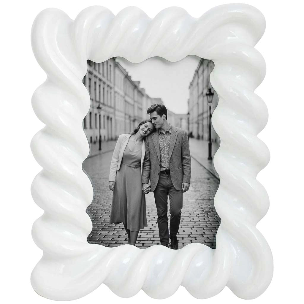 Portafoto 13X18 bianco 20x3,5x24,8h cm