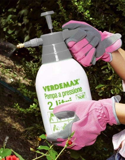 POMPA A PRESSIONE 2LT Professionale Con Valvola Di Sicurezza VERDEMAX