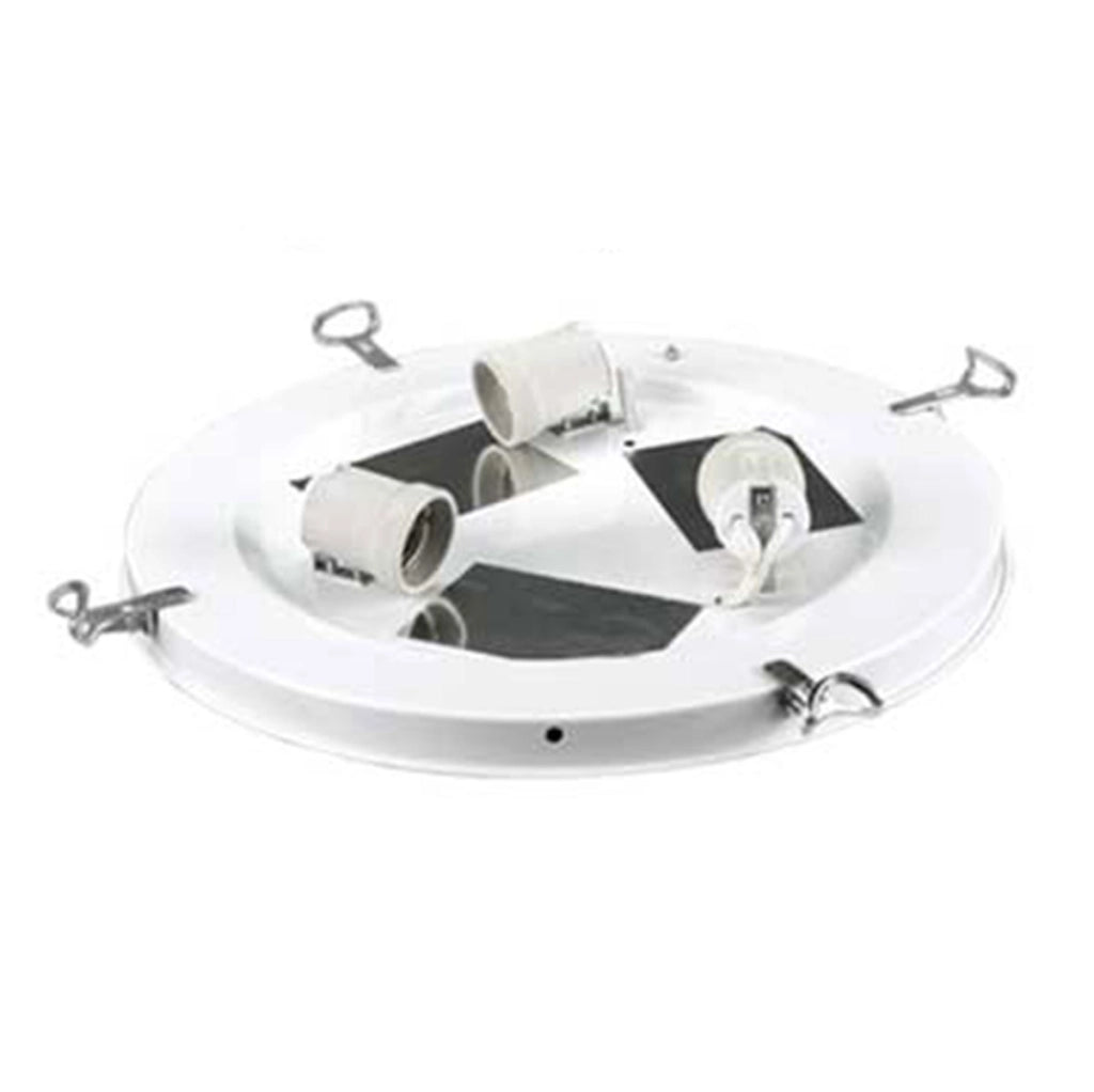 LIGHT PLAFONIERA IN VETRO TONDA DA 40 CM IN COLORE BIANCO SATINATO