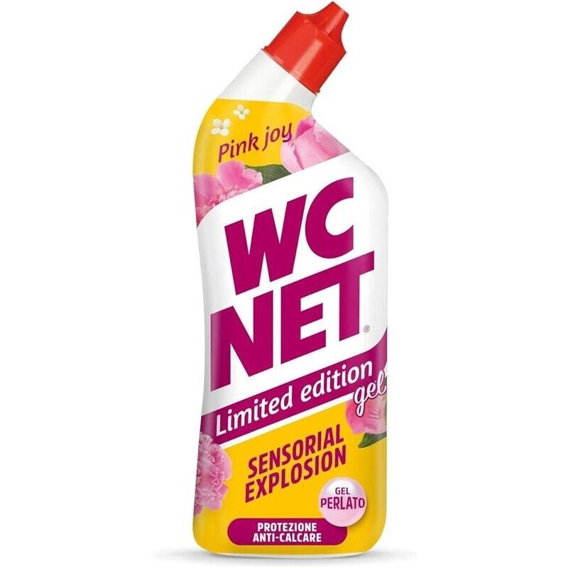 SET 4 WC NET WC GEL LIMITED EDITION 700ML PINK JOY PROTEZIONE ANTI-CALCARE