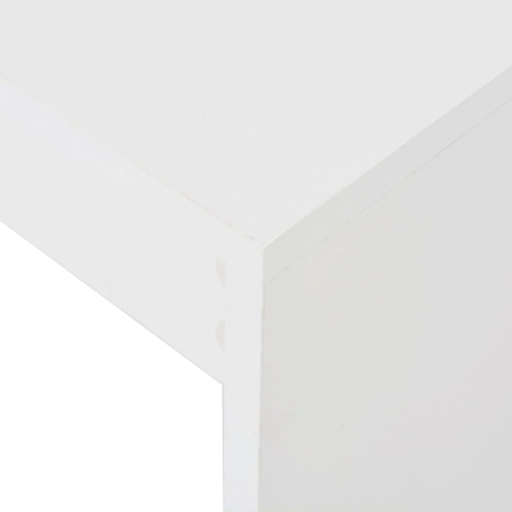Tavolo alto da bar/bistrot con ripiano bianco 110 cm 0902050