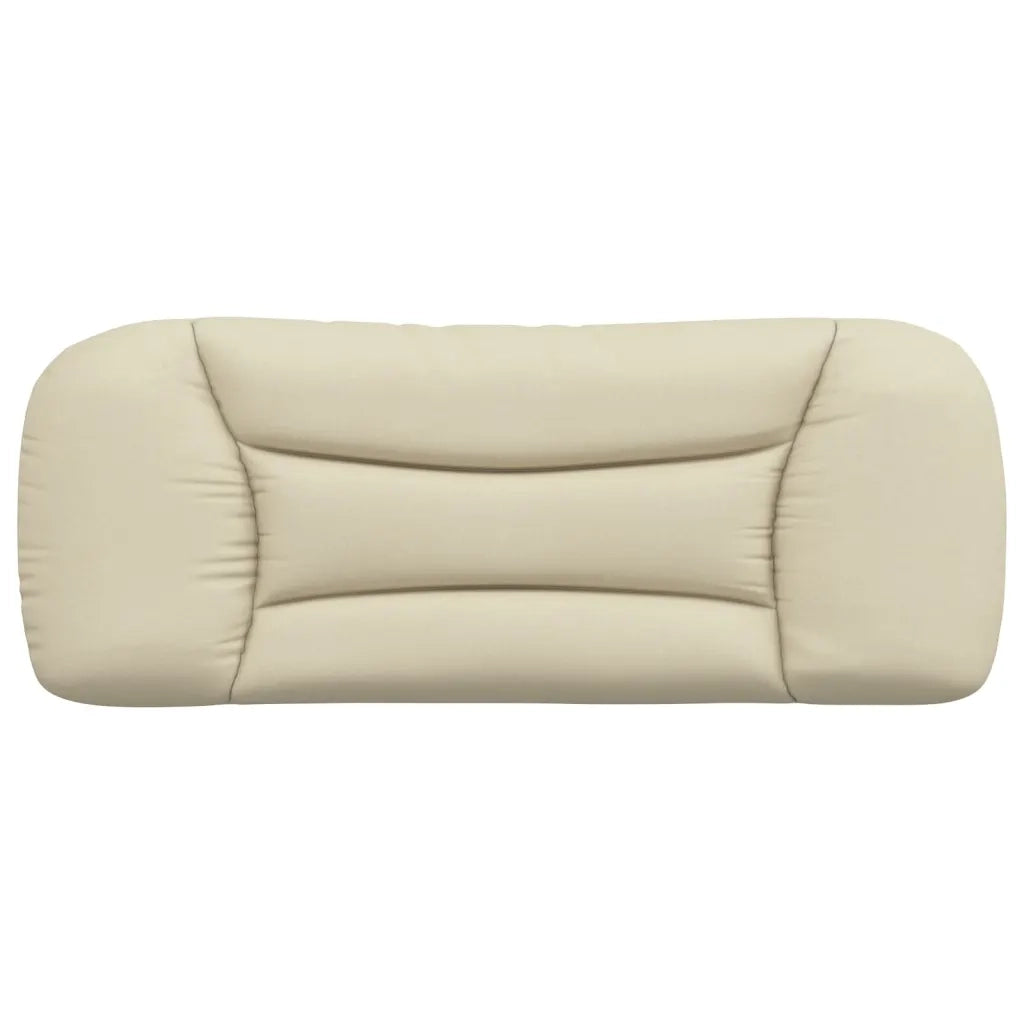 Cuscino Testiera Hvar Crema 100 cm in Tessuto CFW2897189