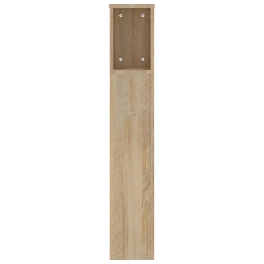 Testiera con Scomparti Rovere Sonoma 200x18,5x104,5 cm 811955