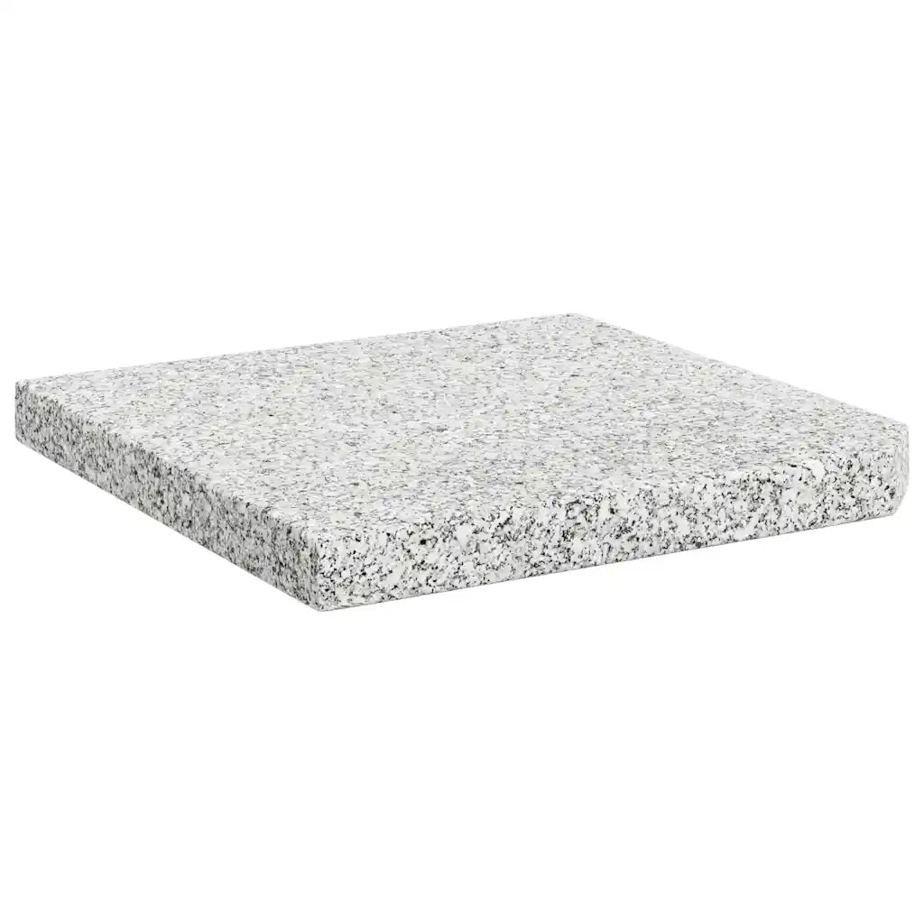 Piastra per Parasole in Granito Quadrata 25 kg Grigia CFW6591448