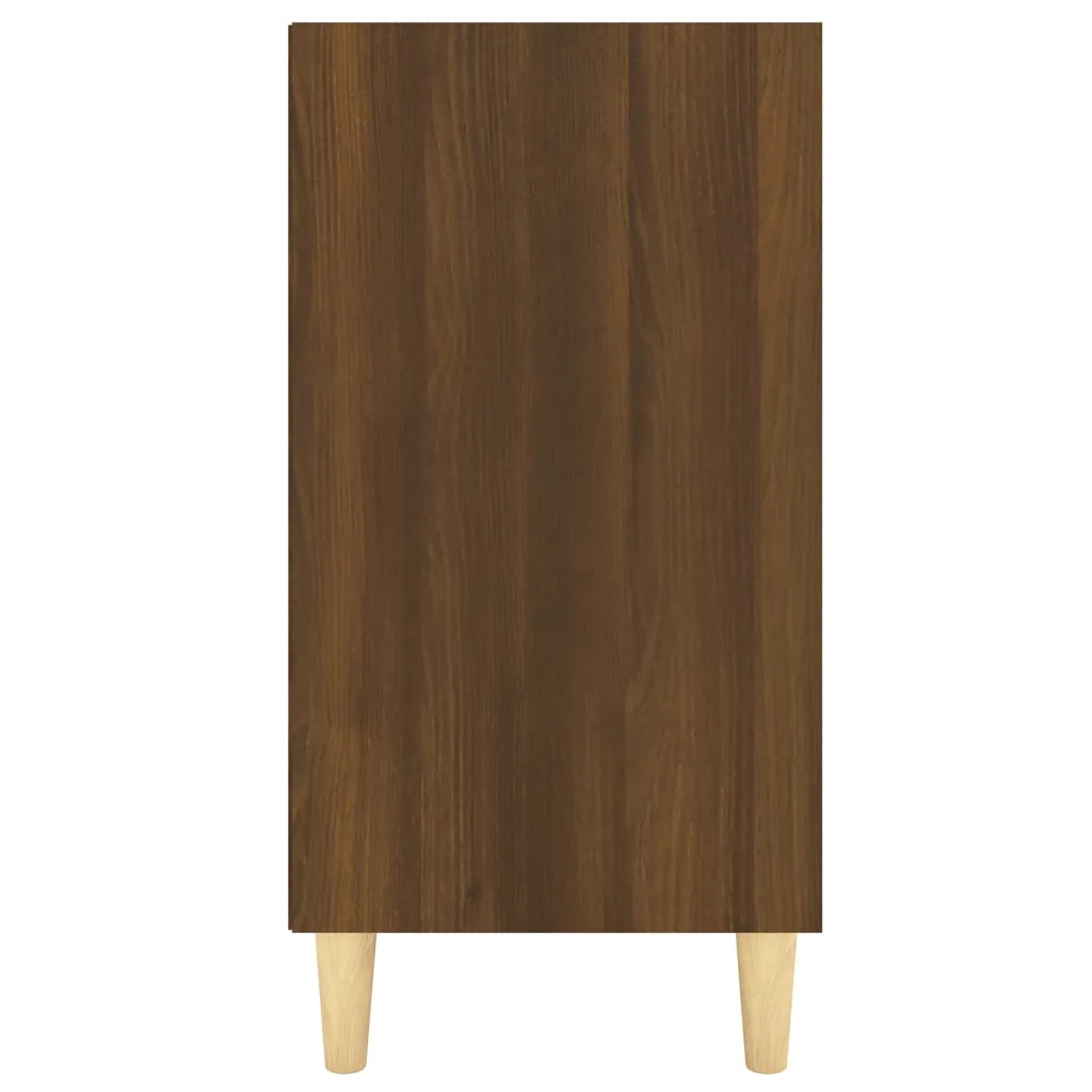 Credenza Rovere Marrone 103,5x35x70 cm in Truciolato 813184
