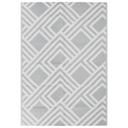 Tappeto da Esterni ARAKIL Grigio 140x200 cm in PP CFW7450376