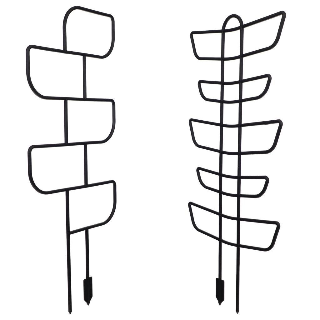 Set di 2 supporti per piante, fiori e piante KADAX, ideali per il giardino.